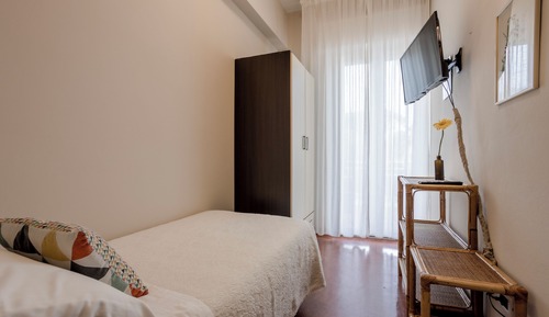 Habitación individual, balcón
