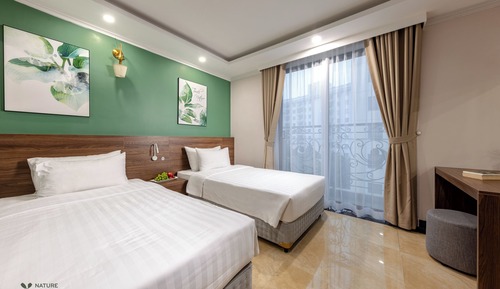 Habitación ejecutiva con 1 cama doble o 2 individuales