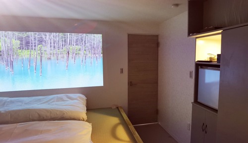 Habitación triple de diseño
