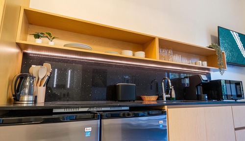 Estudio Deluxe, balcón