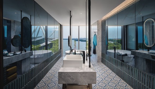 Suite, 1 cama de matrimonio grande, vistas al lago