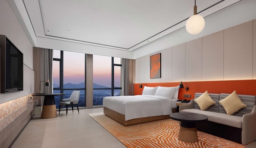 Habitación, 1 cama de matrimonio grande, accesible para personas con discapacidad