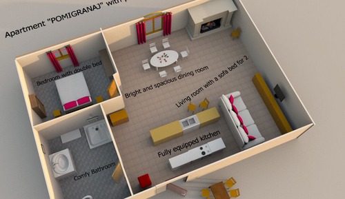Apartamento Deluxe, 1 habitación, no fumadores, vistas al viñedo