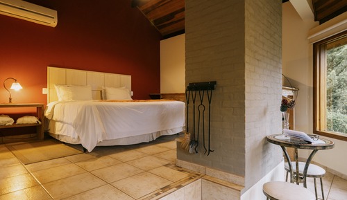 Chalet Confort, 1 habitación, bañera de hidromasaje, vistas al jardín