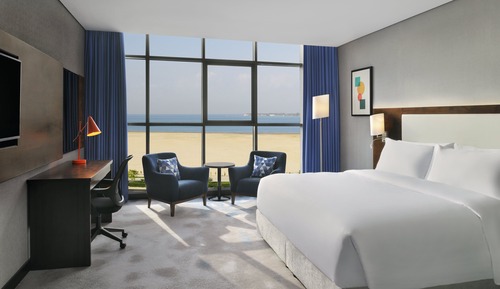 Habitación estándar, 1 cama de matrimonio grande, vistas al mar