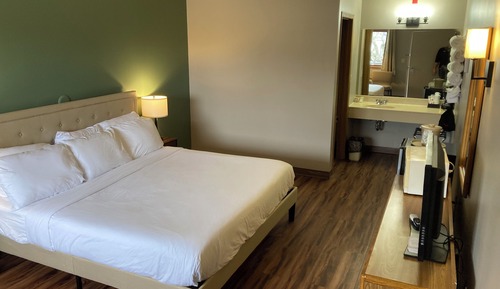 Habitación Deluxe, 1 cama de matrimonio grande, bañera