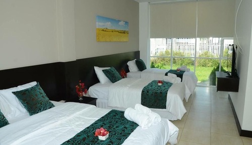 Habitación triple familiar