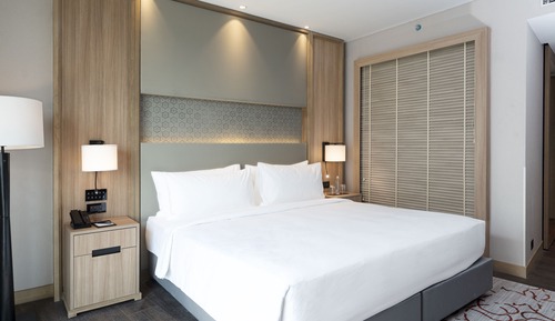 Habitación Deluxe, 1 cama de matrimonio grande, vistas a la ciudad