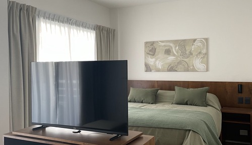 Estudio familiar, 1 cama de matrimonio con sofá cama