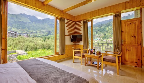 Habitación Premium, balcón, vistas a la montaña