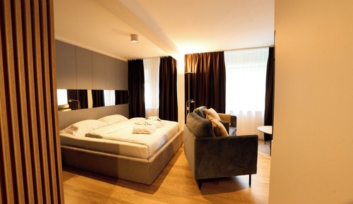 Apartamento Business, cocina