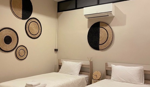 Habitación Deluxe, 2 camas individuales, baño privado