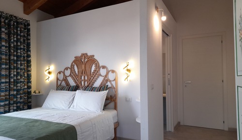 Habitación doble superior, vistas al jardín
