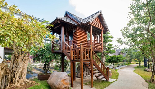 Bungalow estándar, vistas al jardín
