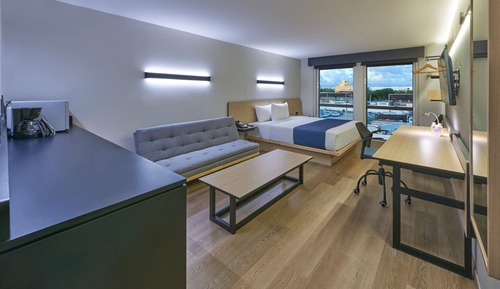 Habitación superior, 1 cama de matrimonio grande con sofá cama, no fumadores