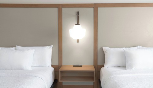 Habitación individual estándar, 2 camas de matrimonio