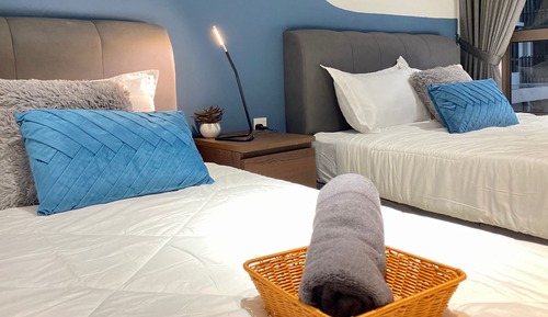 Apartamento Grand, 2 habitaciones, cocina, vistas al mar