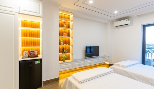 Habitación superior con 1 cama doble o 2 individuales