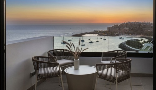 Apartamento estándar, 1 habitación, patio, vistas al mar