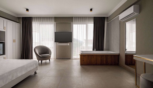 Habitación Deluxe, bañera de hidromasaje