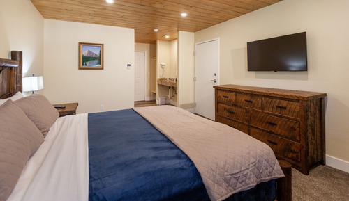 Habitación económica, 1 cama de matrimonio grande
