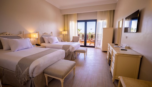 Habitación doble superior, vistas al jardín