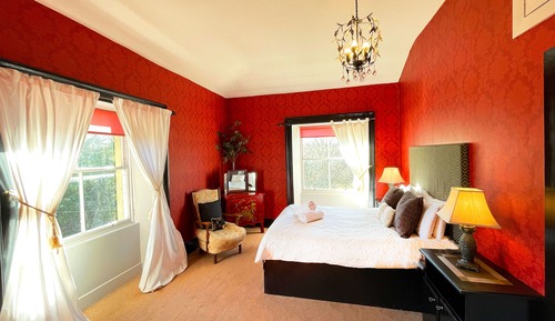 Habitación Confort, 1 cama de matrimonio grande, vistas al jardín