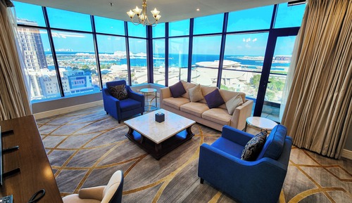 Suite panorámica, vistas al mar