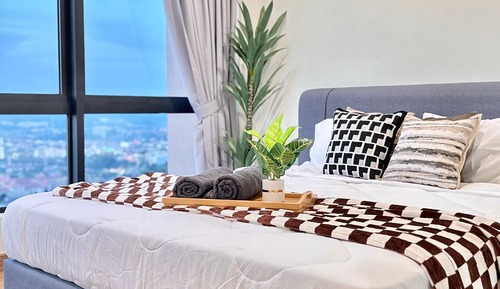 Apartamento de diseño, 2 habitaciones, accesible para personas con discapacidad, vistas a la montaña
