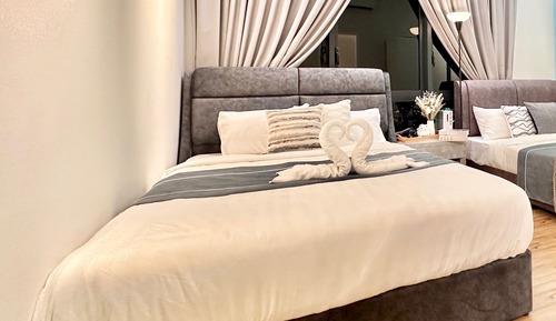 Apartamento Deluxe, 2 habitaciones, accesible para personas con discapacidad, vistas a la ciudad