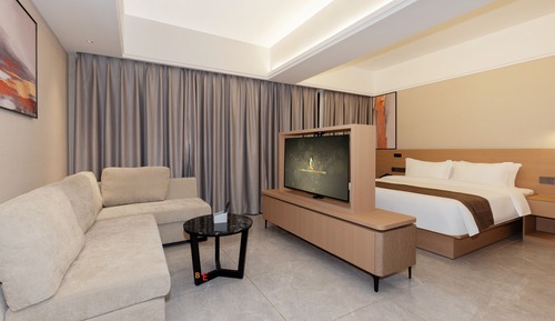 Estudio Deluxe, 1 habitación, no fumadores, vistas al parque