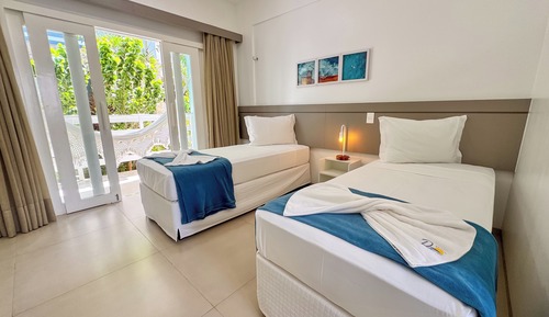 Habitación Confort con 1 cama doble o 2 individuales