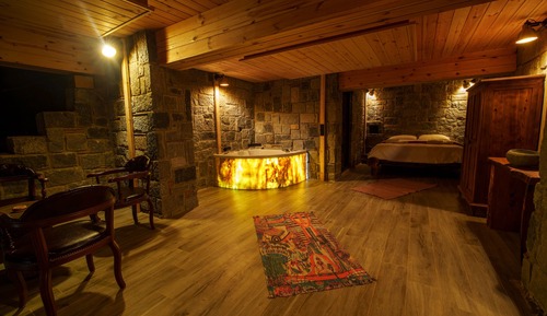 Habitación Confort, 1 cama de matrimonio, vistas al jardín