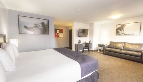 Habitación Premium, 1 cama de matrimonio grande con sofá cama