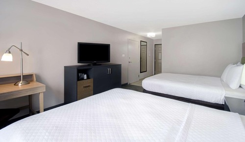 Habitación, 2 camas de matrimonio, accesible para personas con discapacidad, no fumadores