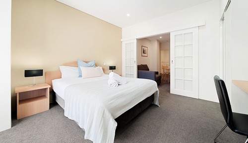 Standard Apartment, 1 Bedroom, Queen Bed, Non Smoking, Balcony