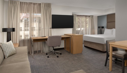 Estudio, 1 cama de matrimonio con sofá cama (Hearing Accessible)