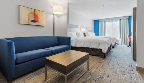 Suite, 1 cama de matrimonio grande con sofá cama