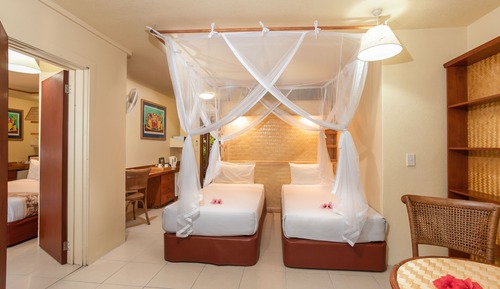 Suite familiar, 4 habitaciones, habitaciones comunicadas, frente a la playa