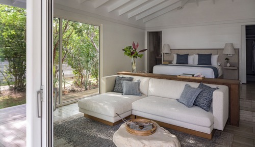 Villa, 3 habitaciones, piscina privada, frente a la playa