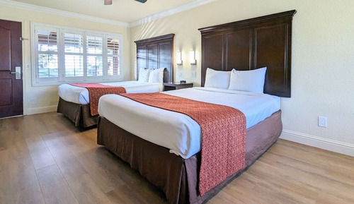Habitación estándar, 2 camas de matrimonio, no fumadores