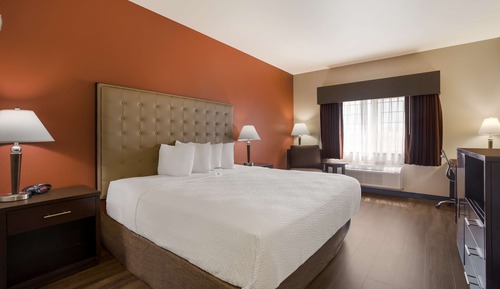 Habitación estándar, 1 cama de matrimonio grande, no fumadores, frigorífico y microondas