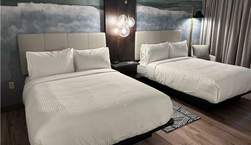 Habitación Premium, 2 camas de matrimonio, no fumadores