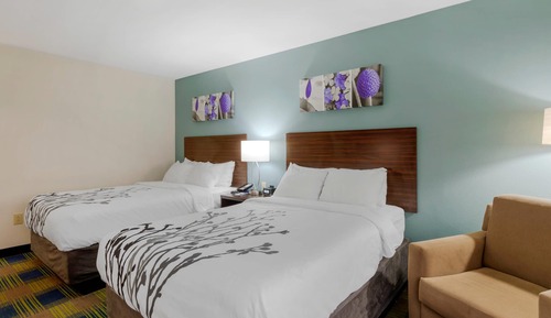Habitación estándar doble, 2 camas dobles, no fumadores