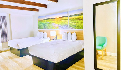 Habitación, 2 camas de matrimonio, no fumadores