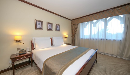 Habitación superior, vistas al jardín