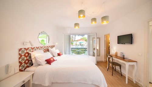 Habitación Deluxe doble, 1 cama de matrimonio, terraza
