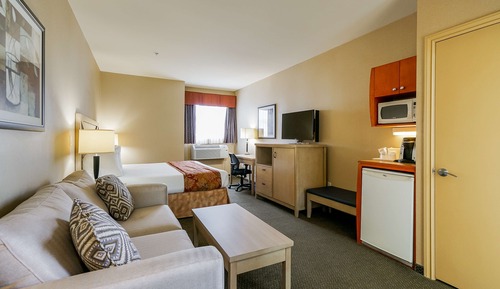 Habitación estándar, 1 cama de matrimonio grande, no fumadores, frigorífico y microondas
