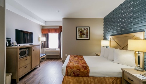 Habitación estándar, 1 cama de matrimonio grande, no fumadores, bañera de hidromasaje