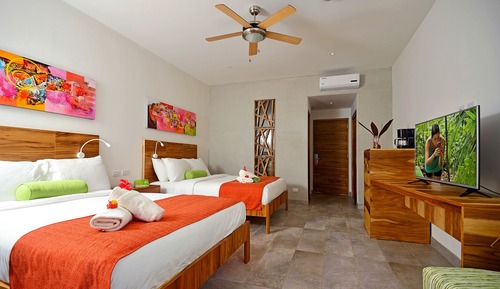 Garden View Junior Suite 2 Double Beds